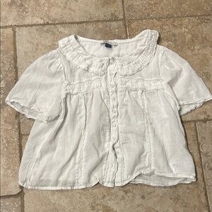 American Eagle Outfitters White Blouse